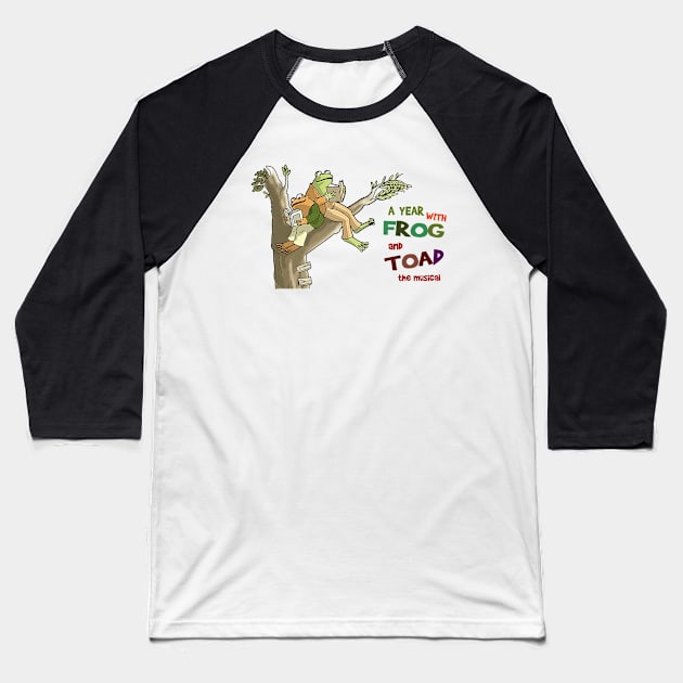 A Year With Frog and Toad the Musical Baseball T-Shirt by BanyakMau